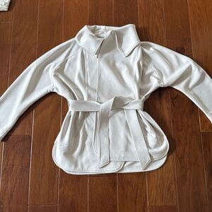 Lululemon wrap jacket cream color